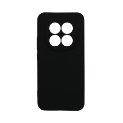 Silicone Case with Camera Shield for Xiaomi Redmi Note 15 Pro Plus 5G Black